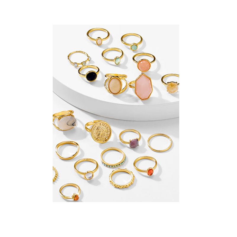 Ring délicat look vintage Design différentes tailles d\'anneaux peuvent être portées par tout le monde